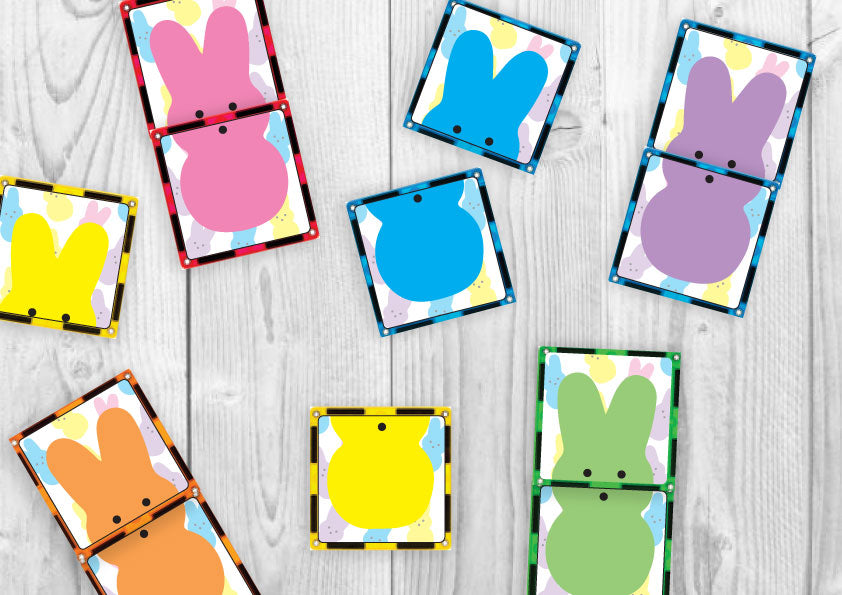 Peeps matching pairs magnet tile toppers