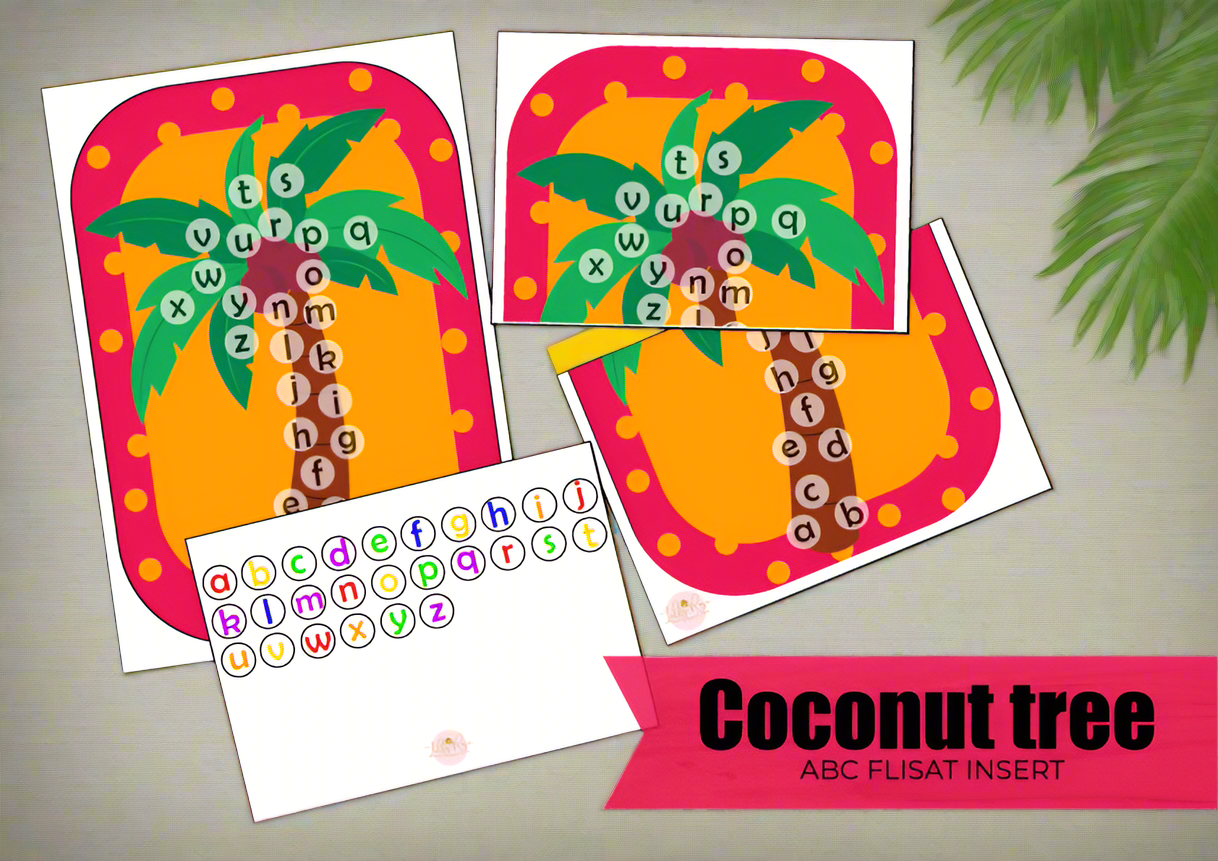 Flisat Insert - Coconut tree ABC